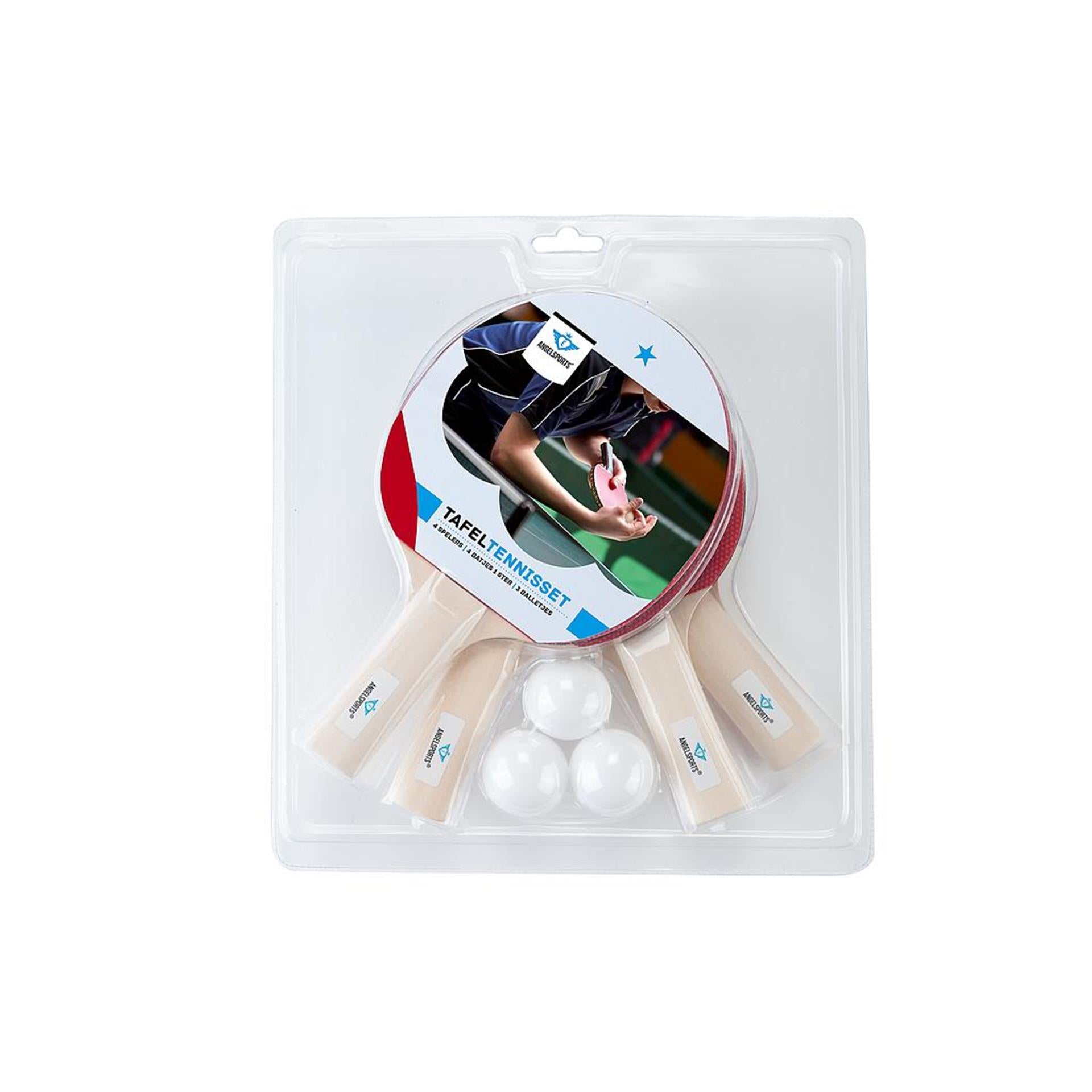 Table Tennis Set 1 étoile, 7dlg.