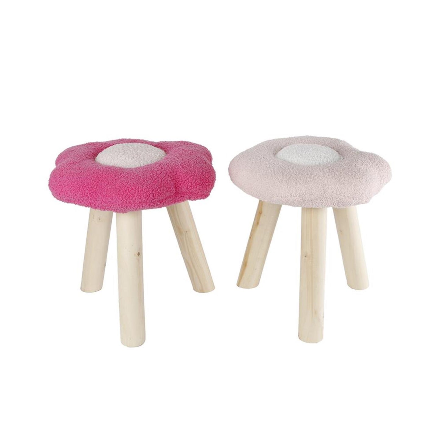 Tabouret fleur 30x30x33cm