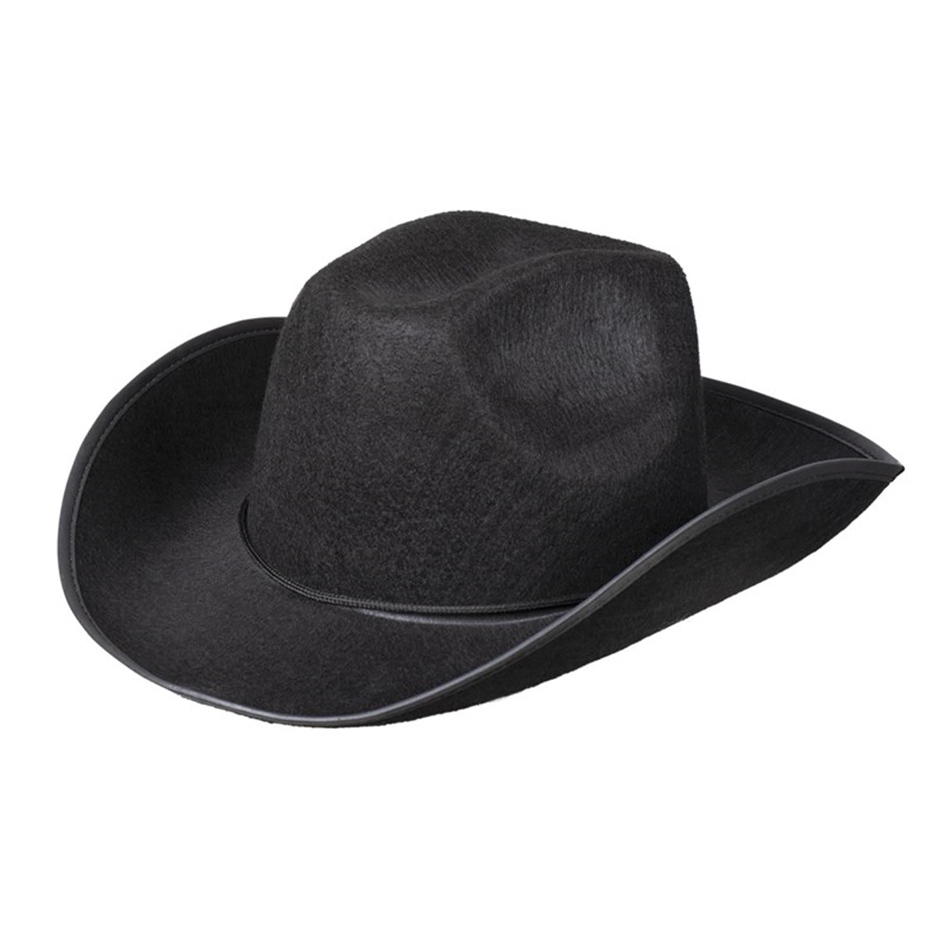 Boland chapeau de cowboy rodéo feutre noir
