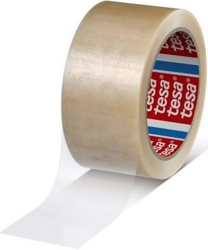 Ruban adhésif pour boîte Tesa 50 mm x 66 m, feuille PVC transparente