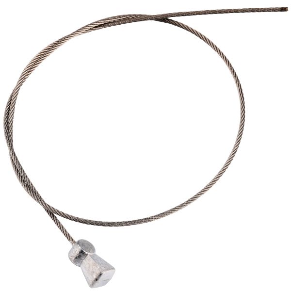 Câble intérieur en acier inoxydable Elvedes Ø1,5 mm L = 400 mm (20 pièces en sac)