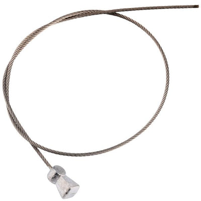 Câble intérieur en acier inoxydable Elvedes Ø1,5 mm L = 400 mm (20 pièces en sac)
