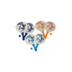 Gerkimex ensemble de ballons de plage naturel 24,5x39 cm