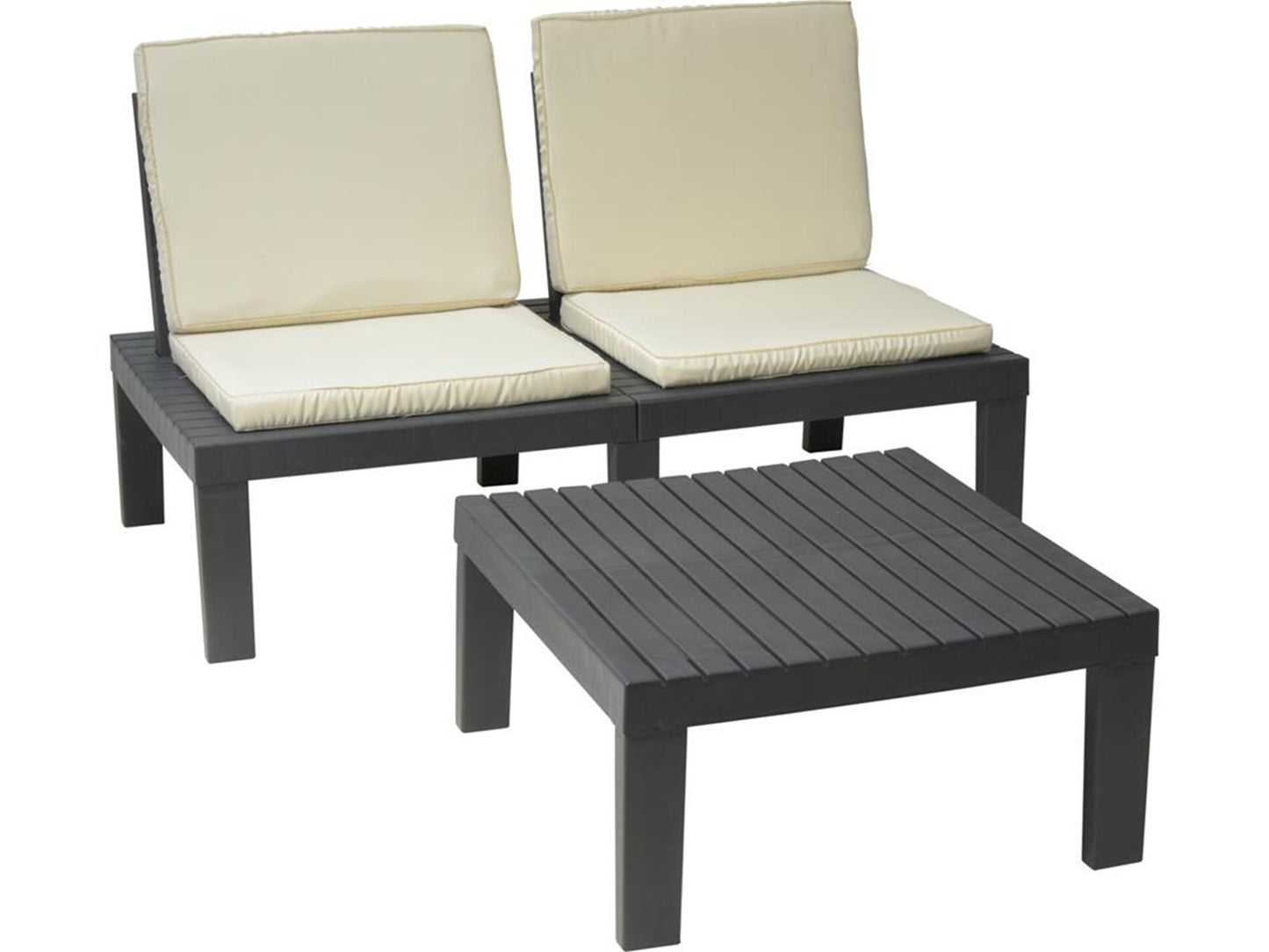 Ensemble de jardin Pro Garden Makerna avec coussin
