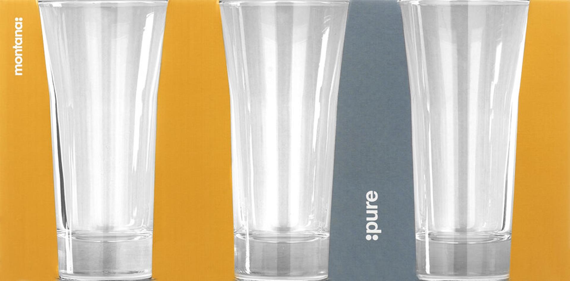 Montana pure verre à boire lot de 3 290ml