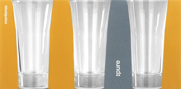 Montana pure verre à boire lot de 3 290ml