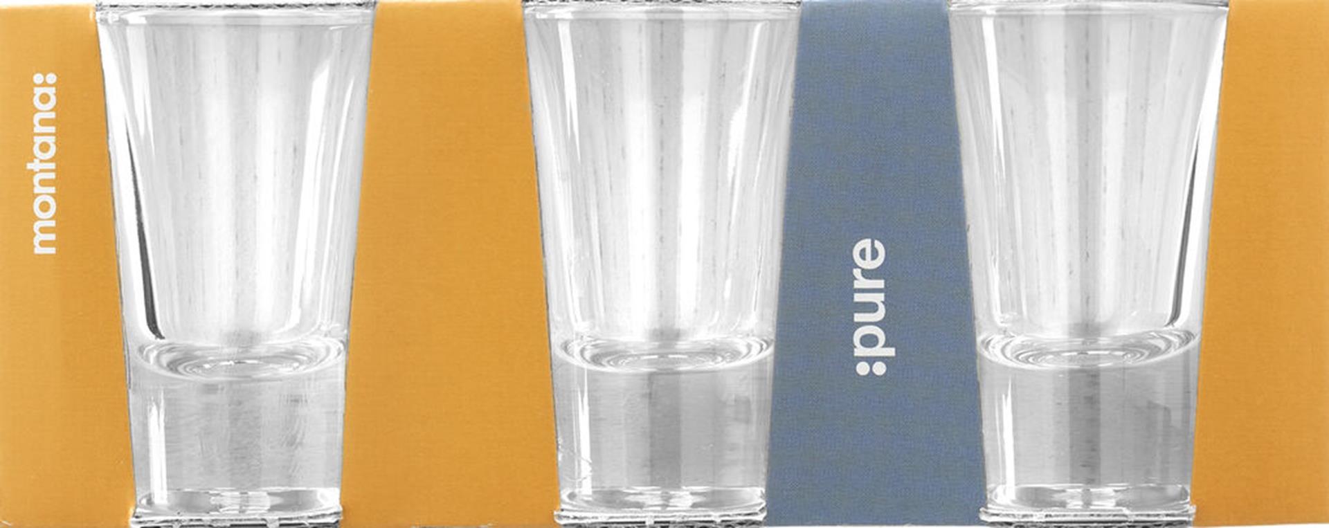 Montana verre à shot pur 3 pièces 40ml