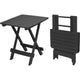 Table de camping Redcliffs tevere anthracite 72x79x70cm