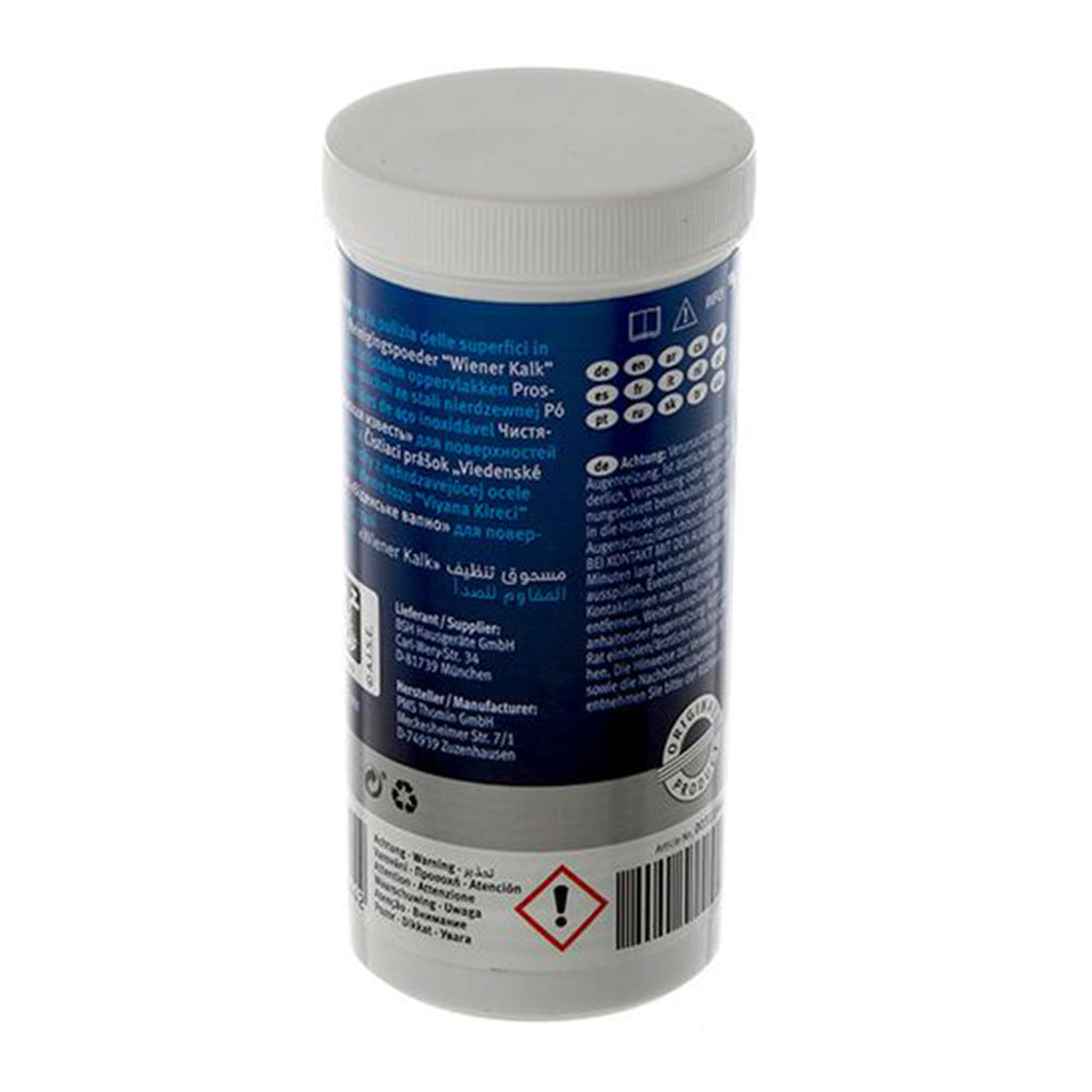 Bosch Siemens Siemens Powder de nettoyage en acier inoxydable 100gr