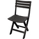 Chaise pliante de jardin Pro Komodo plastique anthracite