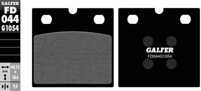 Galfer plaquettes de frein fd044 plaquette de frein fd044 g1054 organique