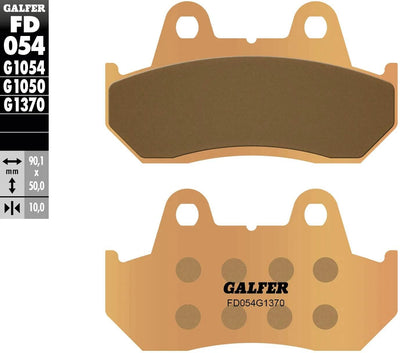 Galfer plaquettes de frein fd054 plaquette de frein fd054 g1370 frittées