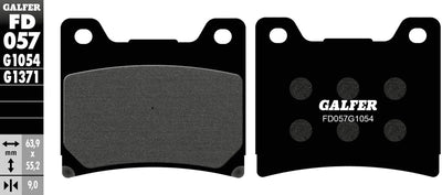 Galfer plaquettes de frein fd057 plaquette de frein fd057 g1054 organique