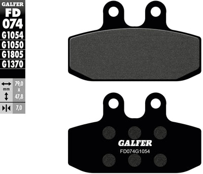 Galfer plaquettes de frein fd074 plaquette de frein fd074 g1054 organique