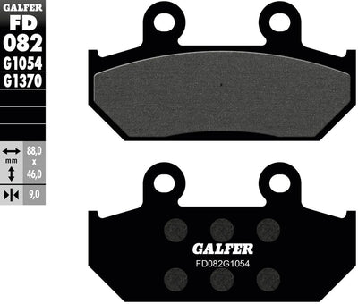 Galfer plaquettes de frein fd082 plaquette de frein fd082 g1054 organique