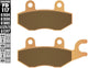 Galfer plaquettes de frein fd117 plaquette de frein fd117 g1370 métal fritté