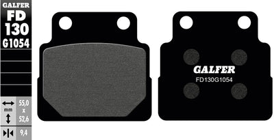 Galfer plaquettes de frein fd130 plaquette de frein fd130 g1054 organique