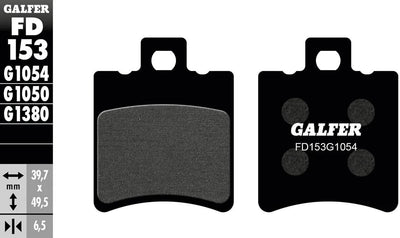 Galfer plaquettes de frein fd153 plaquette de frein fd153 g1054 organique