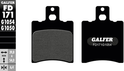 Galfer plaquettes de frein fd171 plaquette de frein fd171 g1054 organique