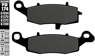 Galfer plaquettes de frein fd174 plaquette de frein fd174 g1054 organique