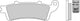 Galfer plaquettes de frein fd207 plaquette de frein fd207 g1370 sint. rue en métal