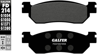 Galfer plaquettes de frein fd214 plaquette de frein fd214 g1054 norme organique