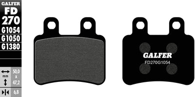 Plaquettes de frein Galfer FD270 plaquette de frein FD270 G1054 norme organique