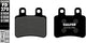 Plaquettes de frein Galfer FD270 plaquette de frein FD270 G1054 norme organique