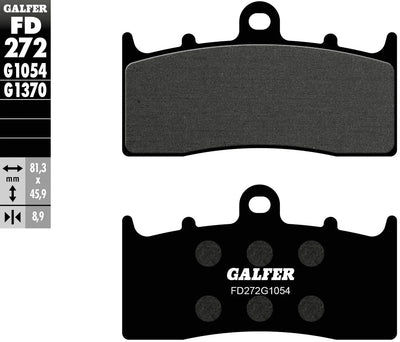 Galfer plaquettes de frein fd272 plaquette de frein fd272 g1054 norme organique