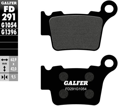 Galfer plaquettes de frein fd291 plaquette de frein fd291 g1054 norme organique