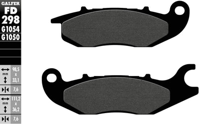 Plaquettes de frein Galfer FD298 plaquette de frein FD298 G1054 norme organique