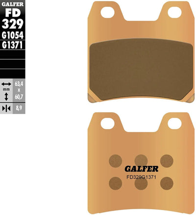 Galfer plaquettes de frein fd329 plaquette de frein fd329 g1371 sint.metal street