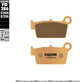 Galfer plaquettes de frein fd286 plaquette de frein fd286 g1396 sint.metal offroad