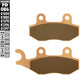 Galfer plaquettes de frein fd086 plaquette de frein fd086 g1396 métal fritté