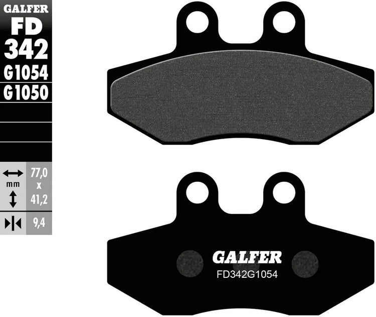 Plaquettes de frein Galfer FD342 plaquette de frein FD342 G1054 norme organique