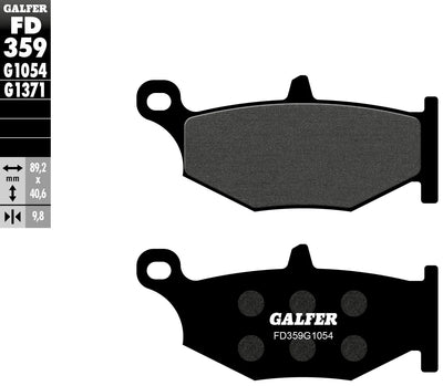 Plaquettes de frein Galfer FD359 plaquette de frein FD359 G1054 norme organique