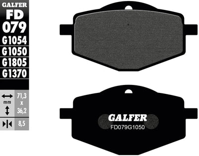 Plaquettes de frein Galfer fd079 brake pad fd079 g1050 organique
