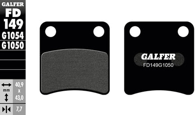 Plaquettes de frein Galfer fd149 brake pad fd149 g1050 organique