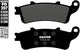 Galfer plaquettes de frein fd207 plaquette de frein fd207 g1050 scooter organique