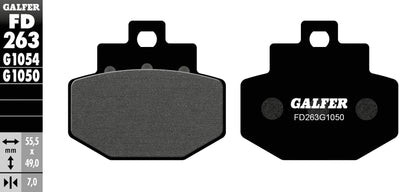 Galfer plaquettes de frein fd263 plaquette de frein fd236 g1050 scooter organique