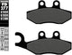 Galfer plaquettes de frein fd277 plaquette de frein fd277 g1050 scooter organique