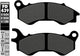 Galfer plaquettes de frein fd439 plaquette de frein fd439 g1050 scooter organique