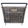 Panier de vélo de basilic Cento Rattan Look Multi système 41 x 25 x 12 cm - Brown