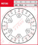 Rotor trw mst283 rigide