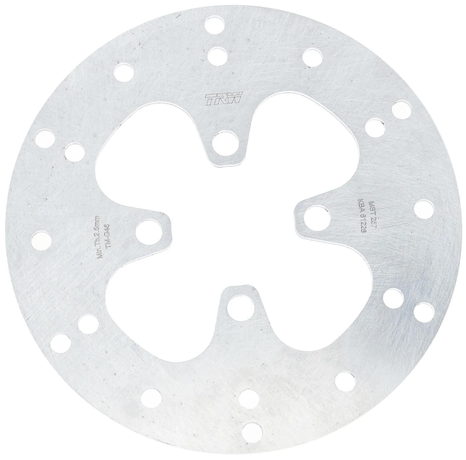 TRW ROTOR MST257 RIGIDE