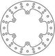 TRW ROTOR MST363 RIGIDE