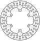 Rotor trw mst369 rigide