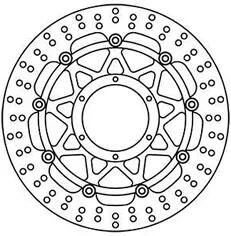 TRW Rotor MSW254 flottant