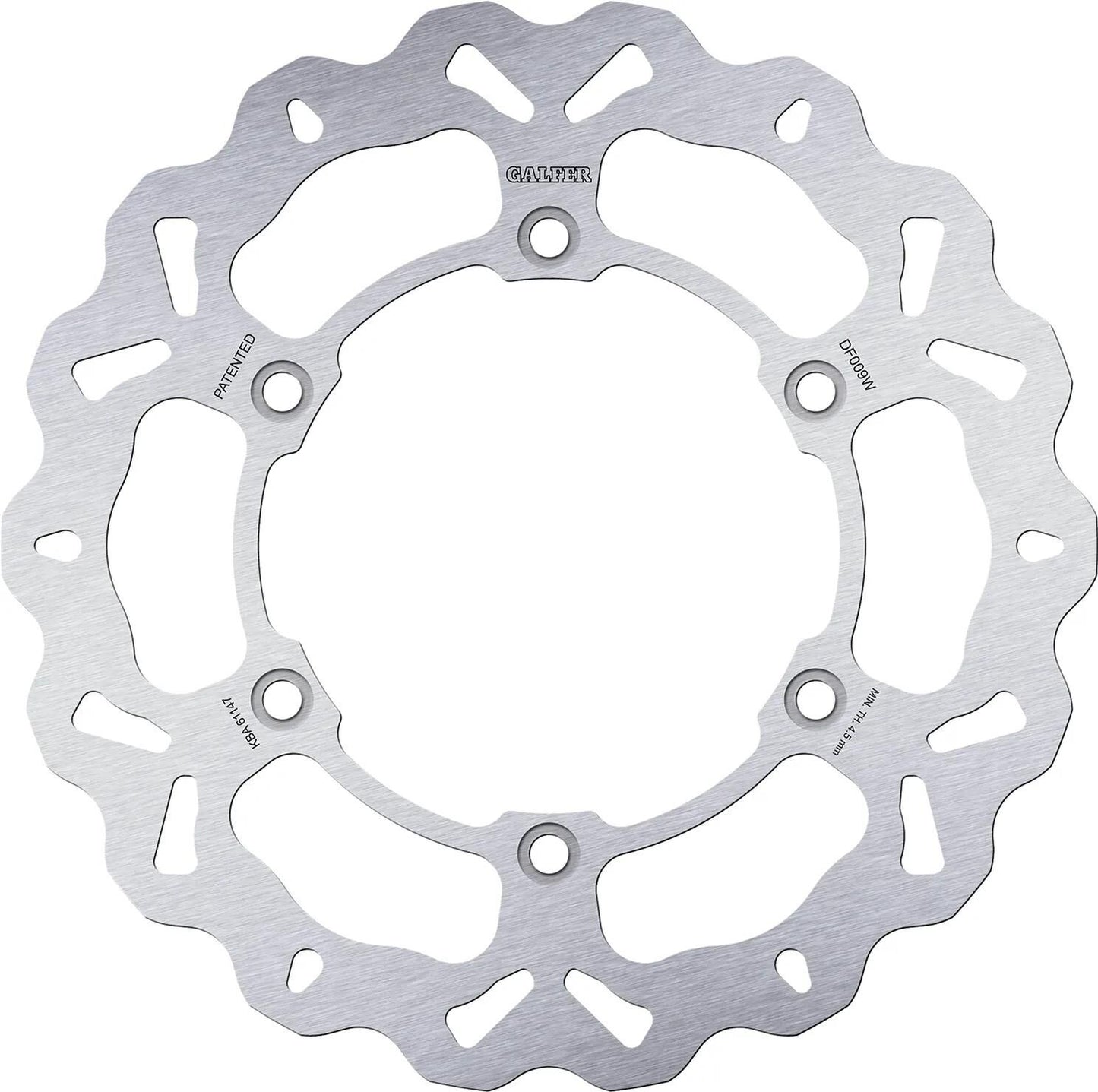 Disque de frein Galfer wave df009 rotor df009 type w rigide