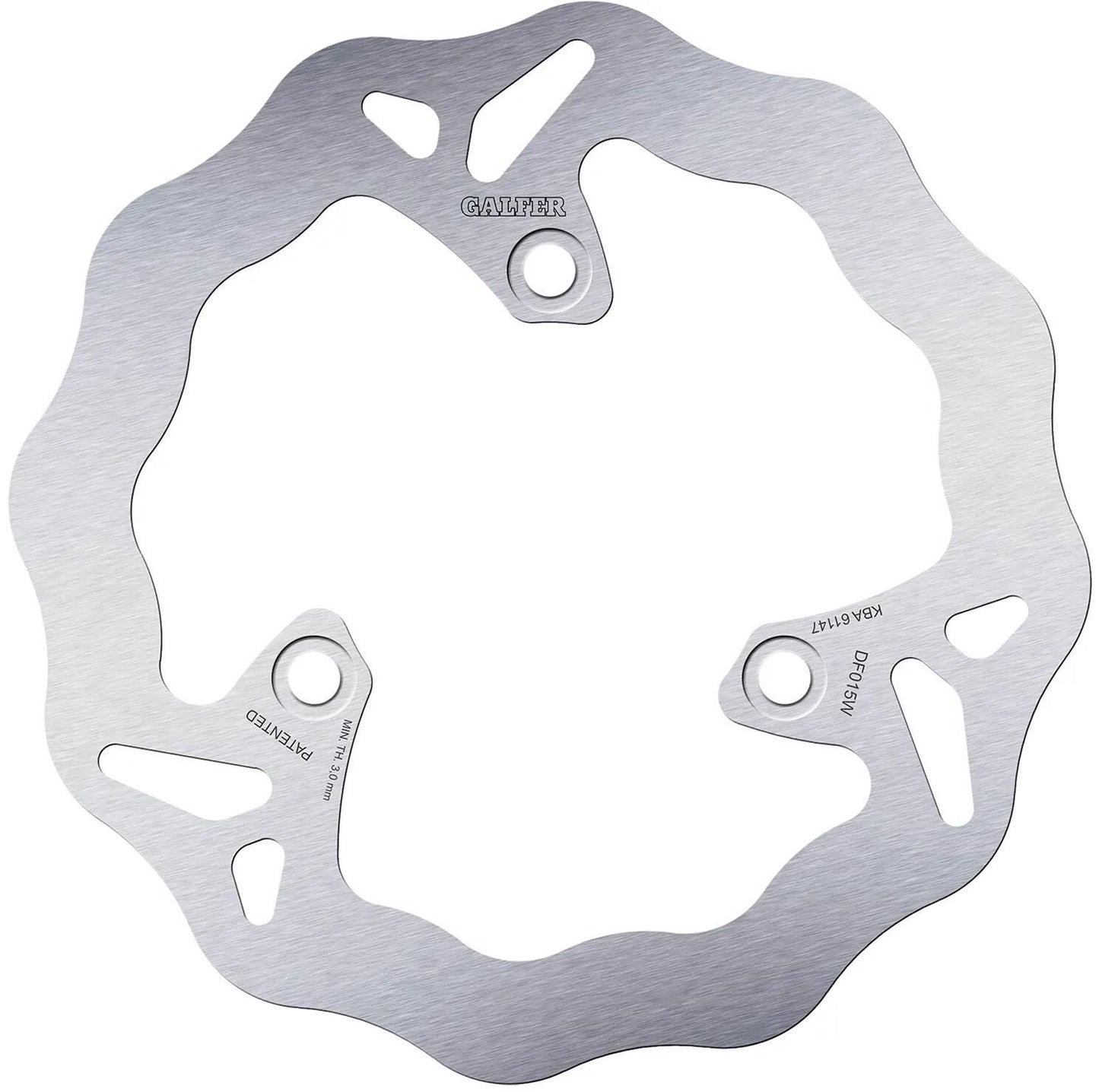 Galfer wave disque de frein df015 rotor df015 typw w rigide